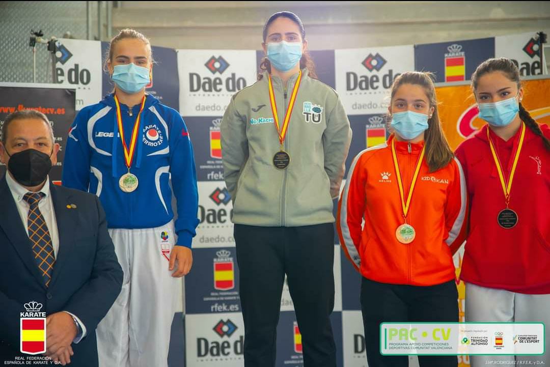 Iosune Urra, medalla de plata en la 1ª Fase de la Liga Iberdrola (Cheste)